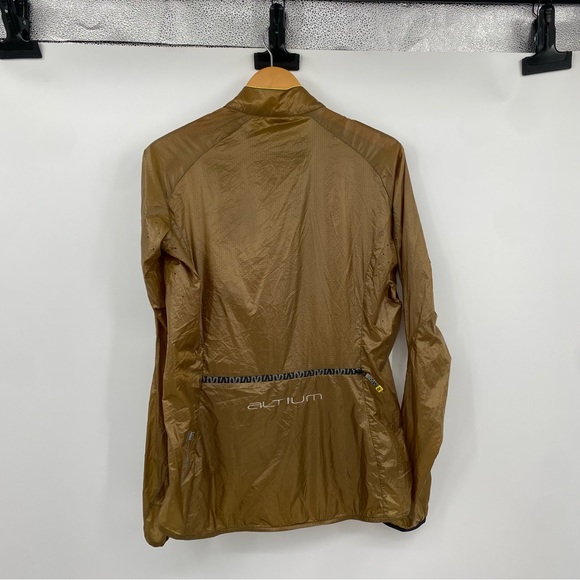 Mavic Cycling Jacket Women’s Medium Gold‎ Altium Vented Lightweight Bike Sports - Picture 12 of 16